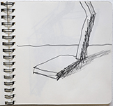 Sketchbook, Bleistift auf Papier, 2019